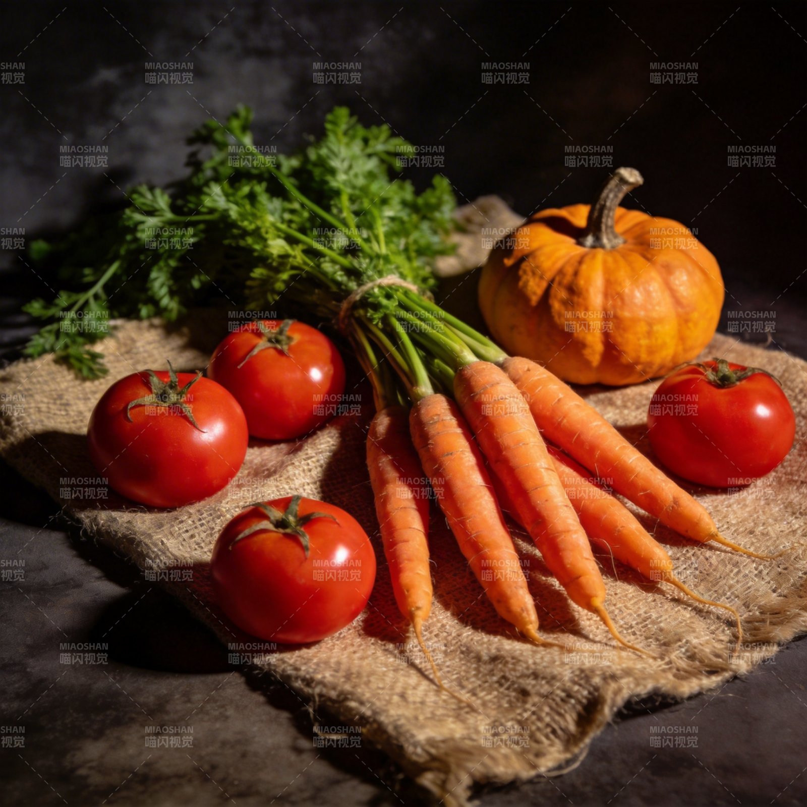 新鲜蔬菜静物图片