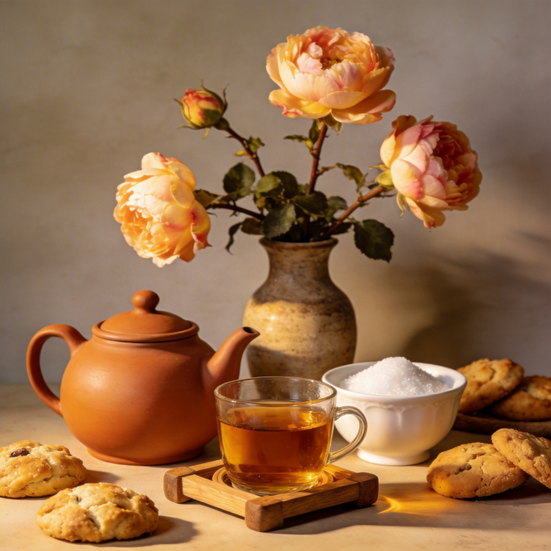 茶香花韵 静享时光图片