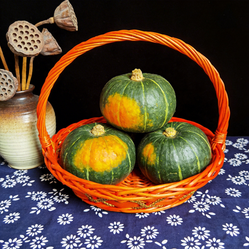 秋实篮中趣图片