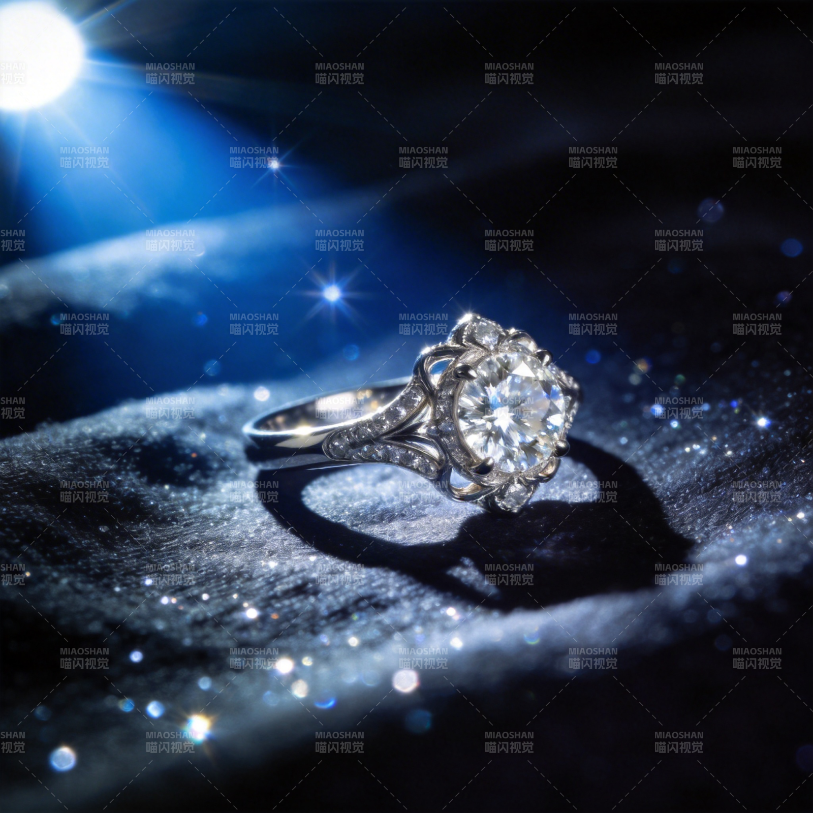 璀璨钻戒 星光熠熠图片