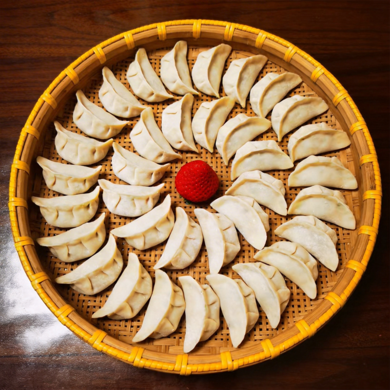 饺子围红果图片