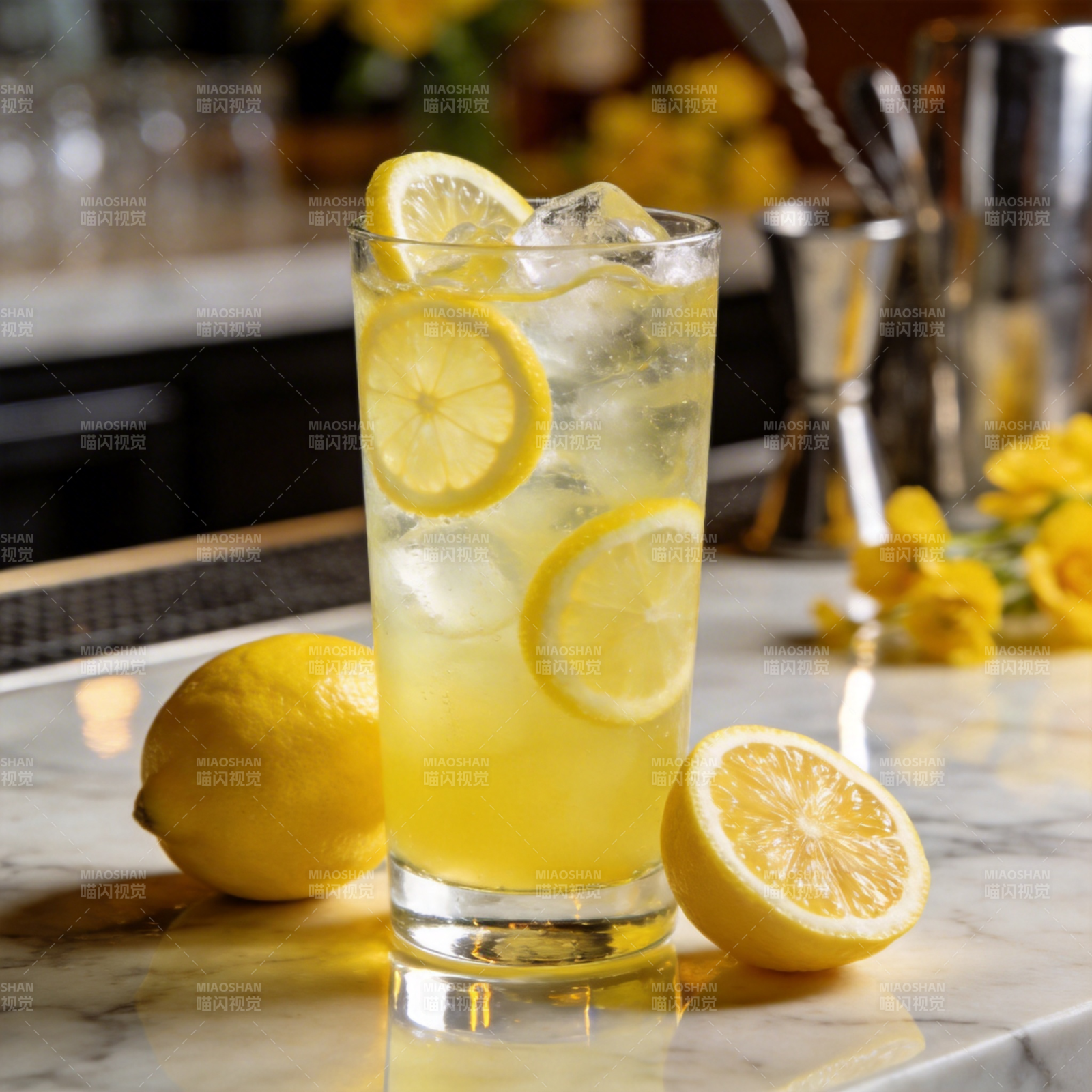 柠檬冰饮 清爽一夏图片