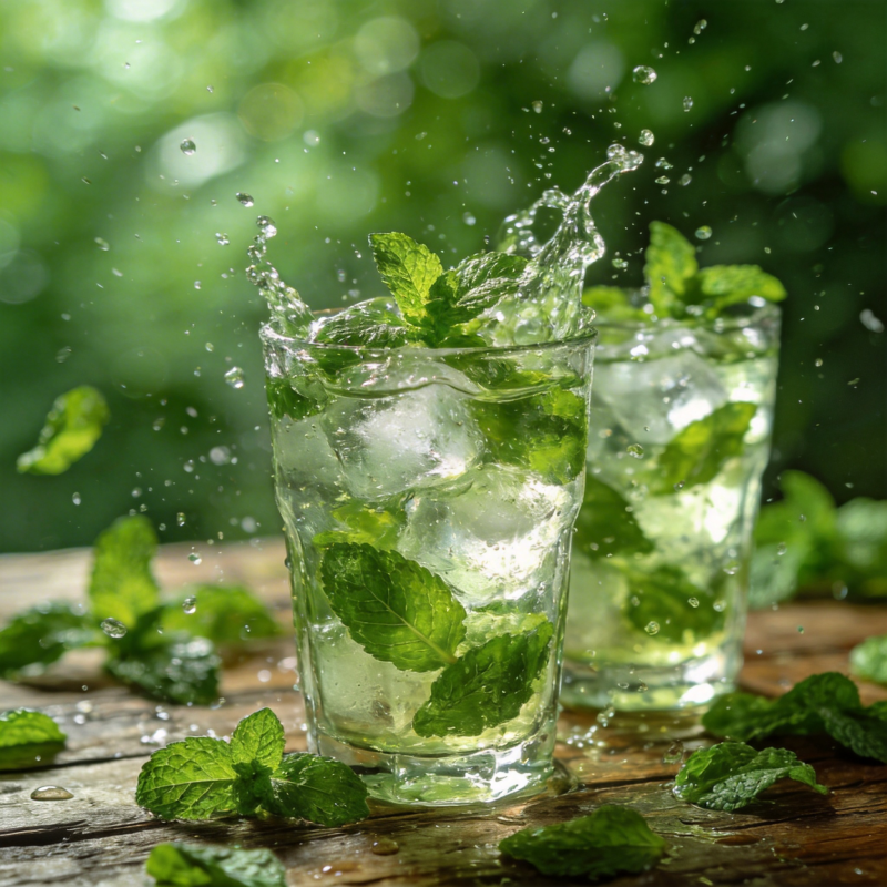 清凉薄荷饮图片