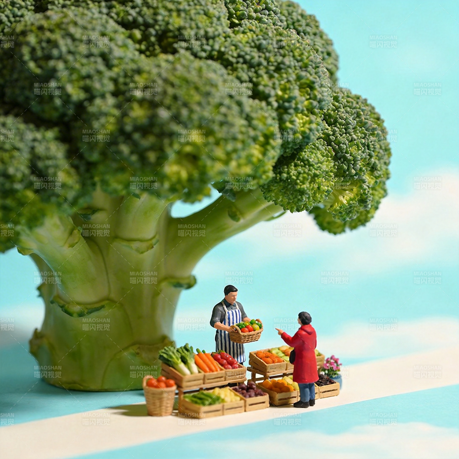 迷你菜市场图片