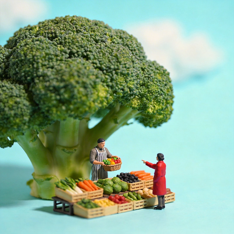 迷你菜市场图片