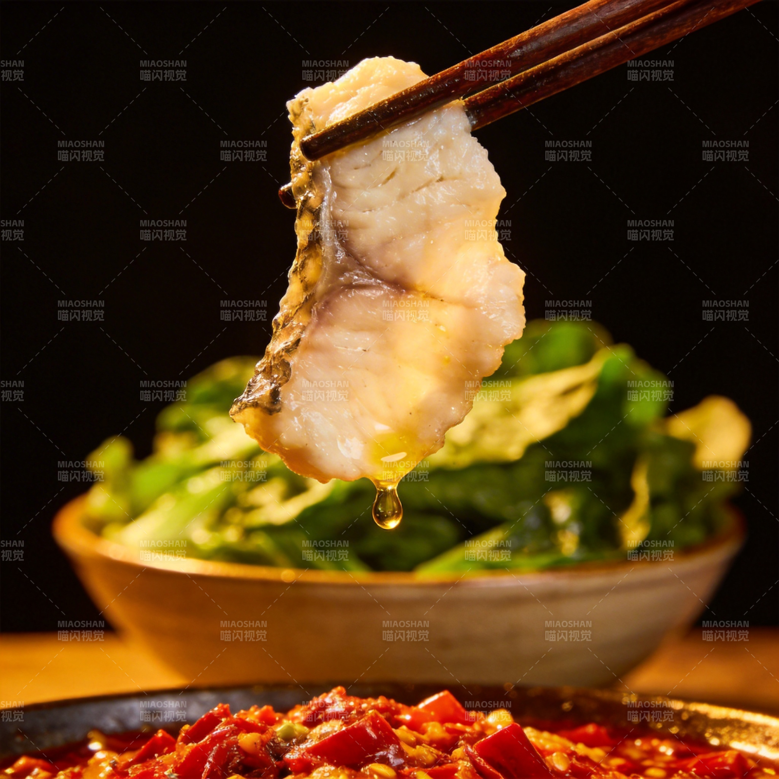 麻辣鱼片 鲜嫩多汁图片