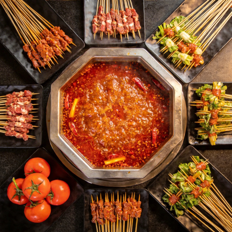 麻辣串串香盛宴图片