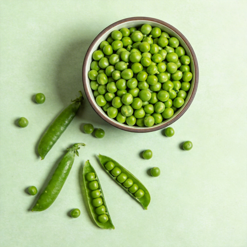 青豆与豌豆荚图片