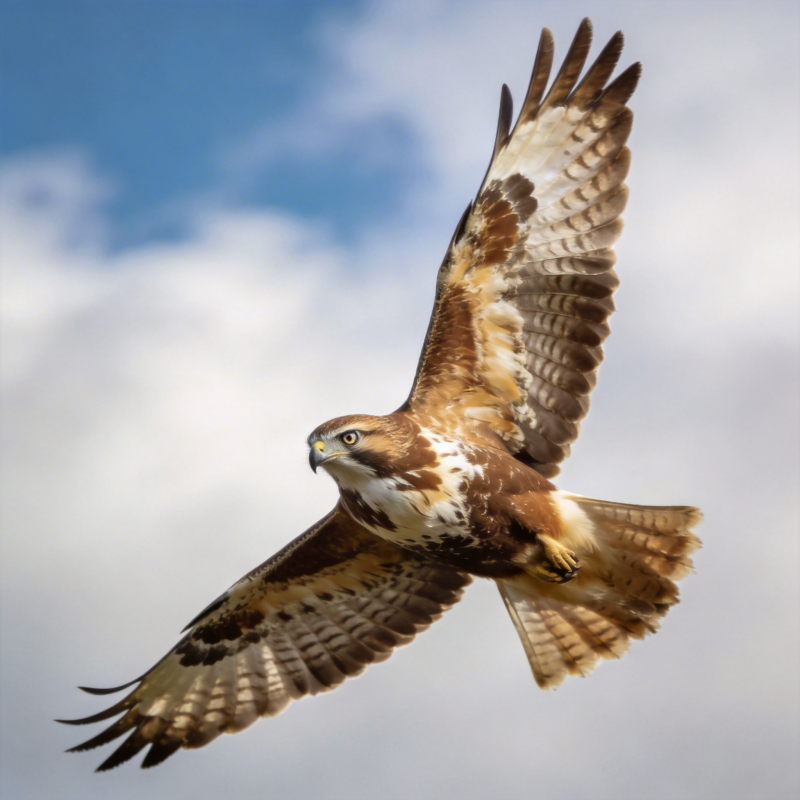 翱翔天际的雄鹰图片