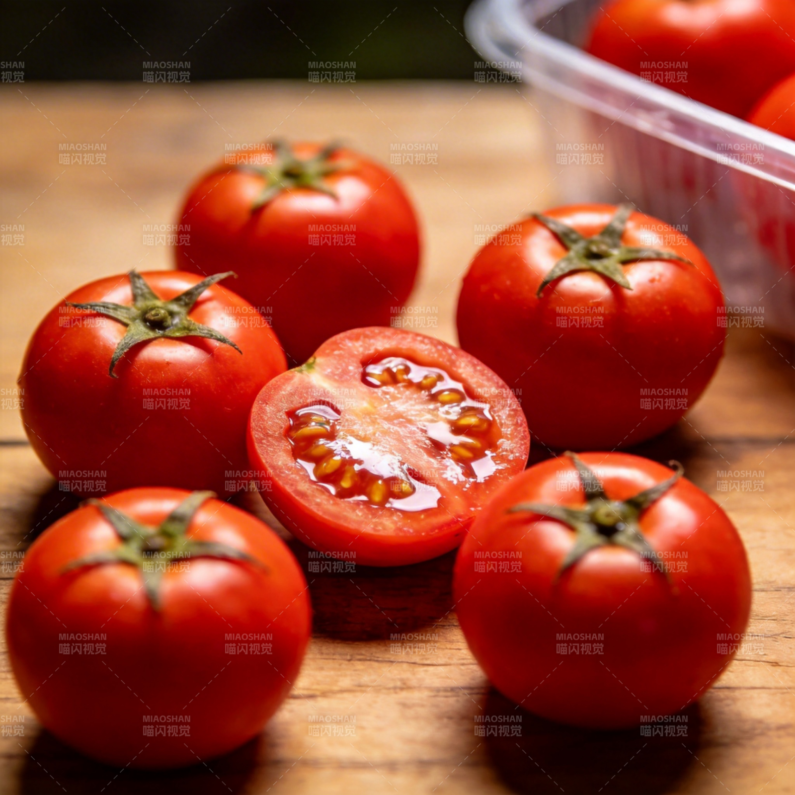 新鲜樱桃番茄图片