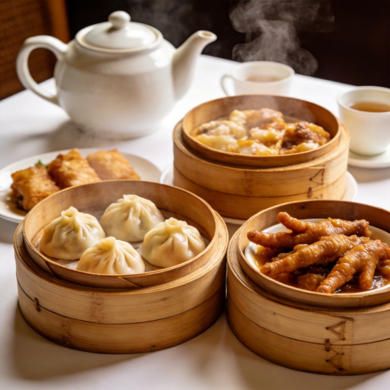 美味蒸点盛宴图片