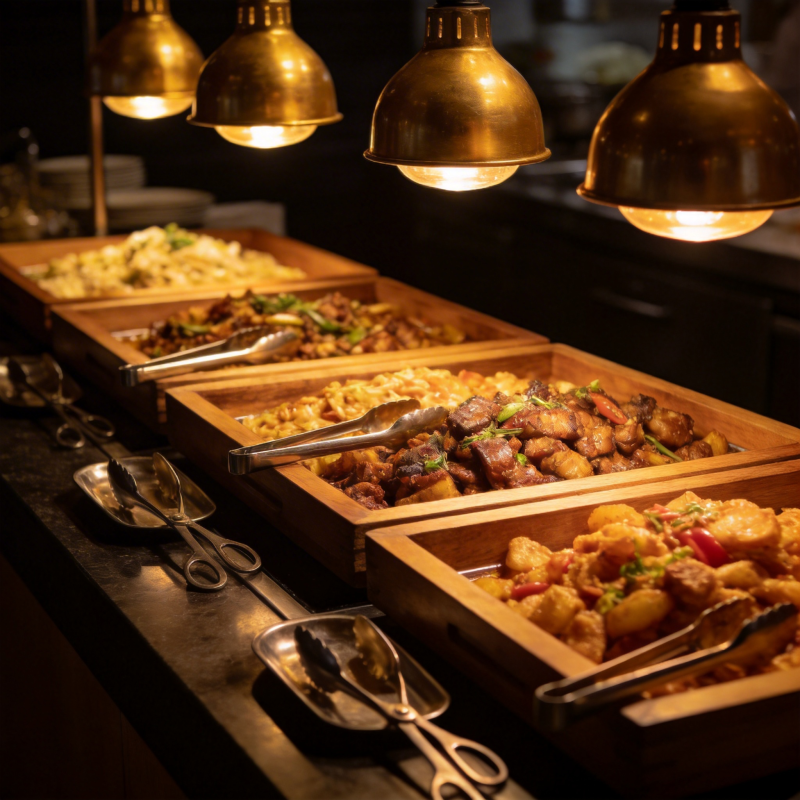 美食自助盛宴图片