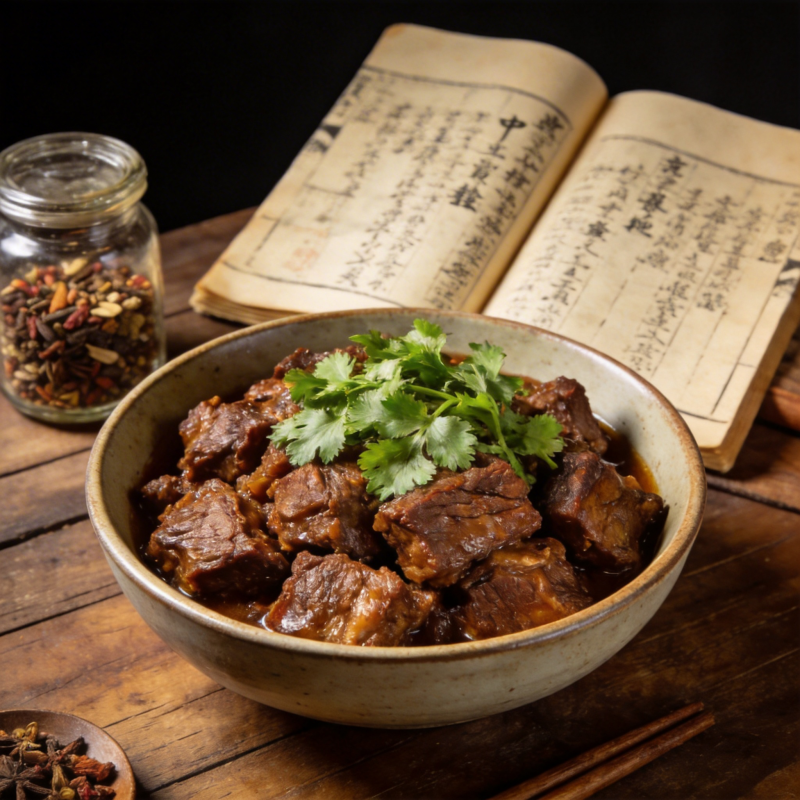 秘制红烧牛肉图片