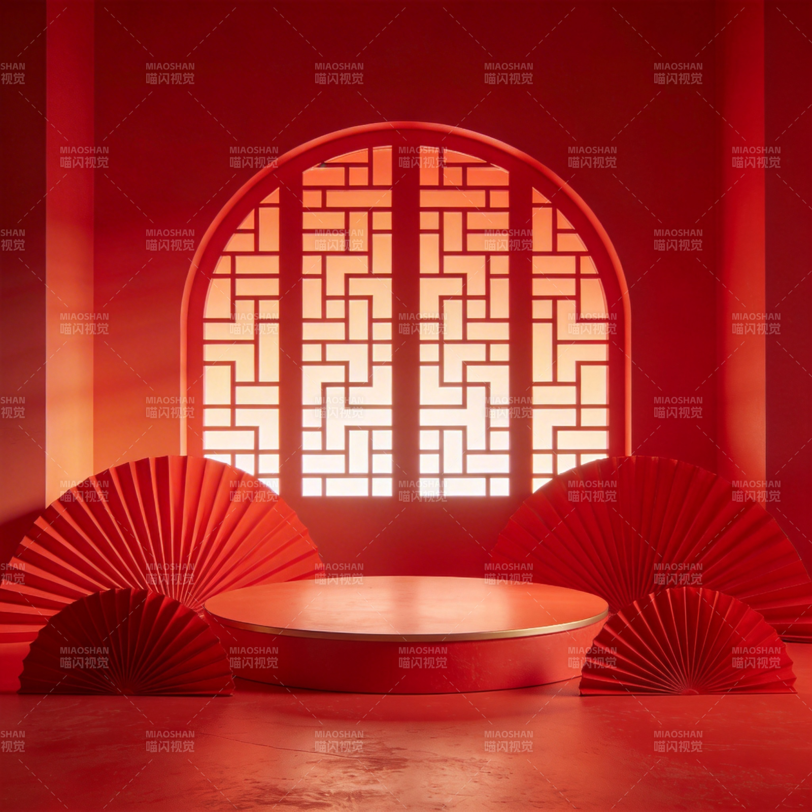 红窗扇影 静谧雅致图片