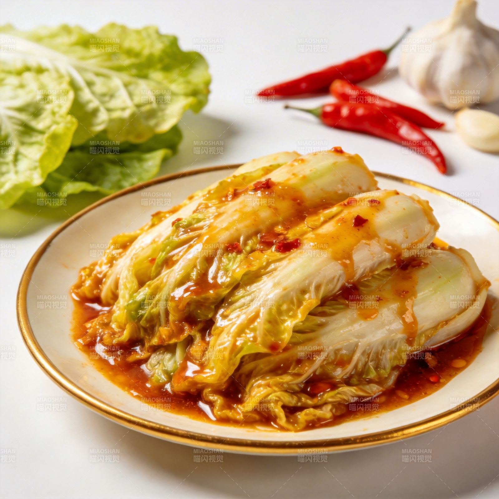 辣炒娃娃菜图片