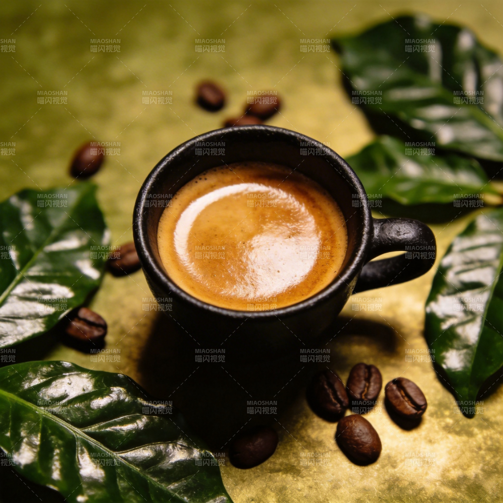 咖啡香氛 叶间醇味图片