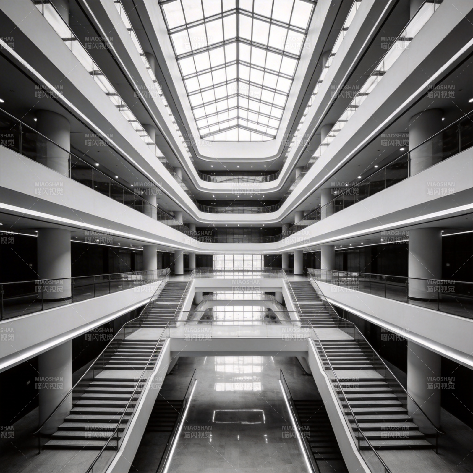 现代建筑内部空间图片