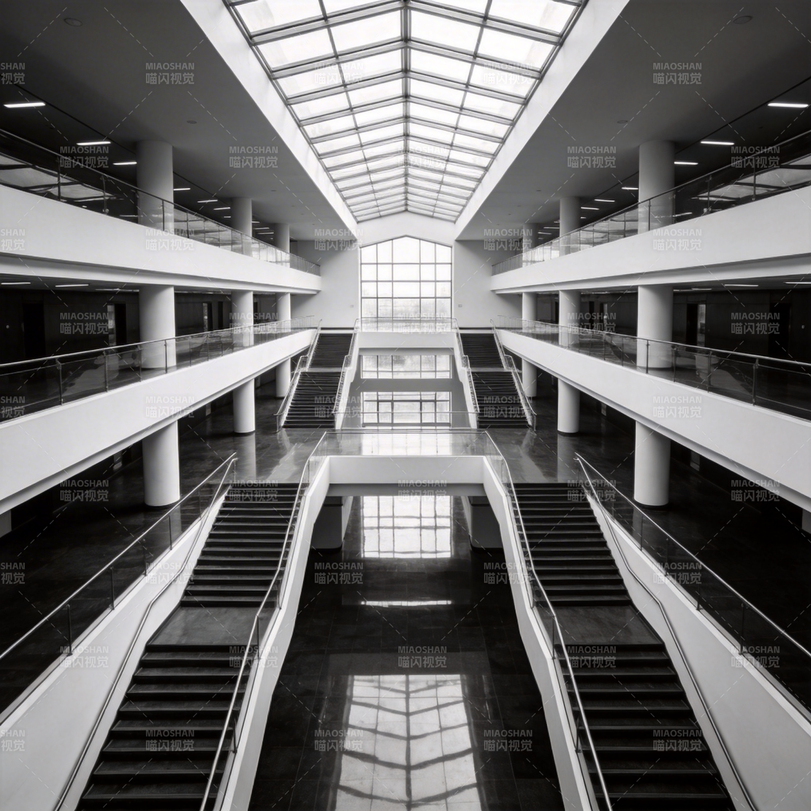 现代建筑内部空间图片