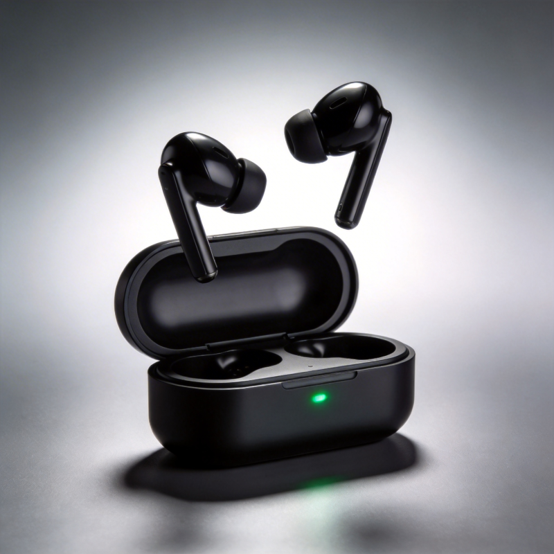 无线耳机 时尚黑科技图片