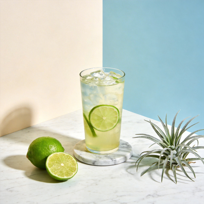 青柠冰饮 清新一夏图片