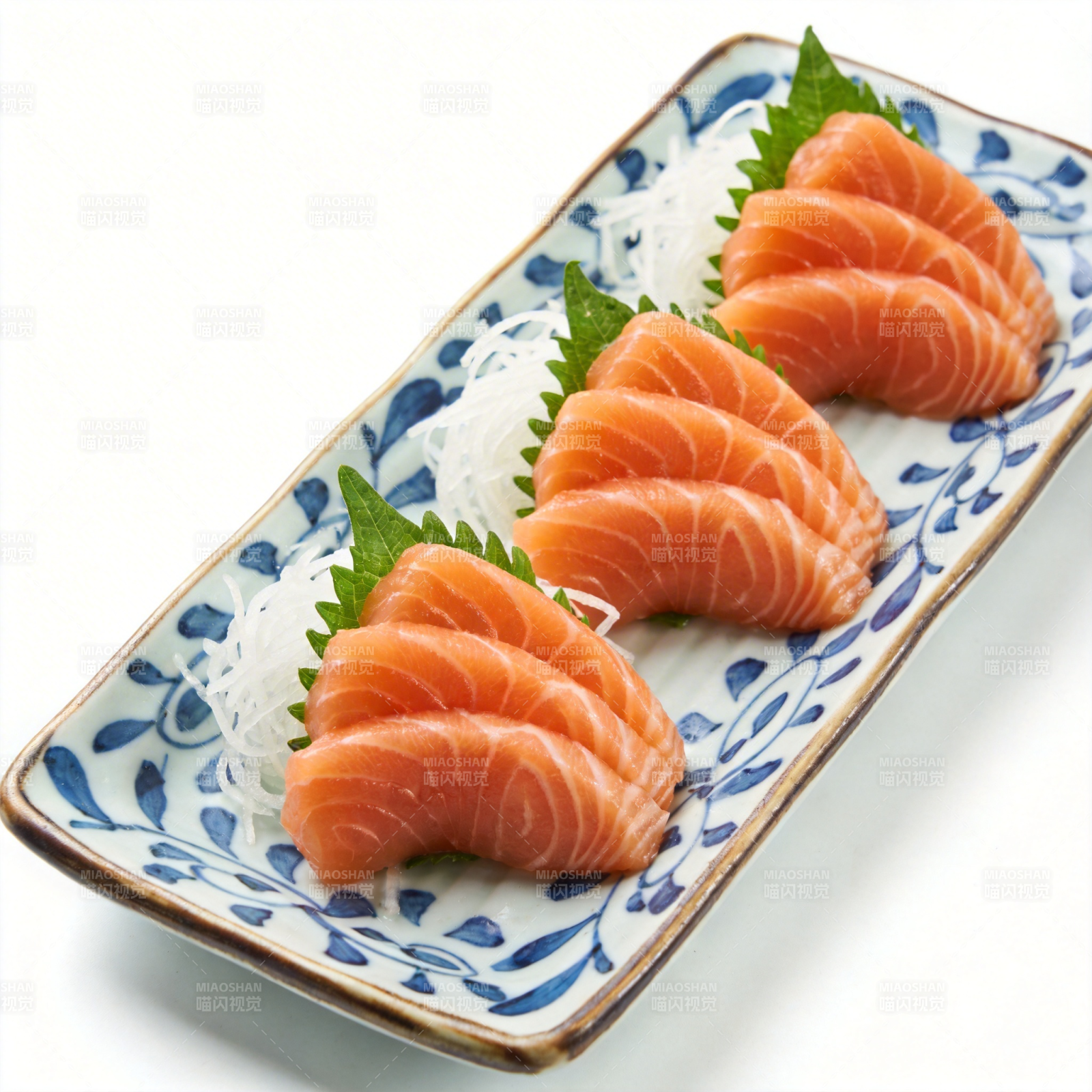 三文鱼刺身拼盘图片