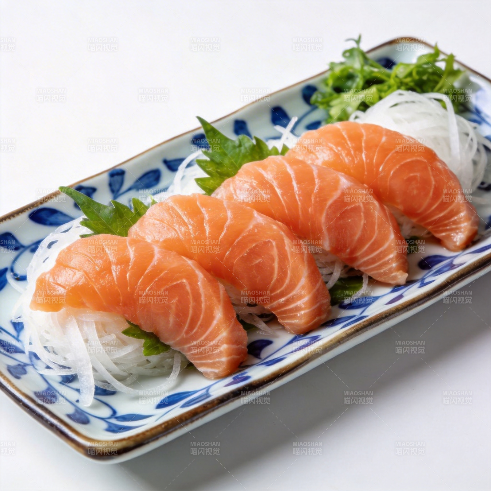 三文鱼刺身拼盘图片