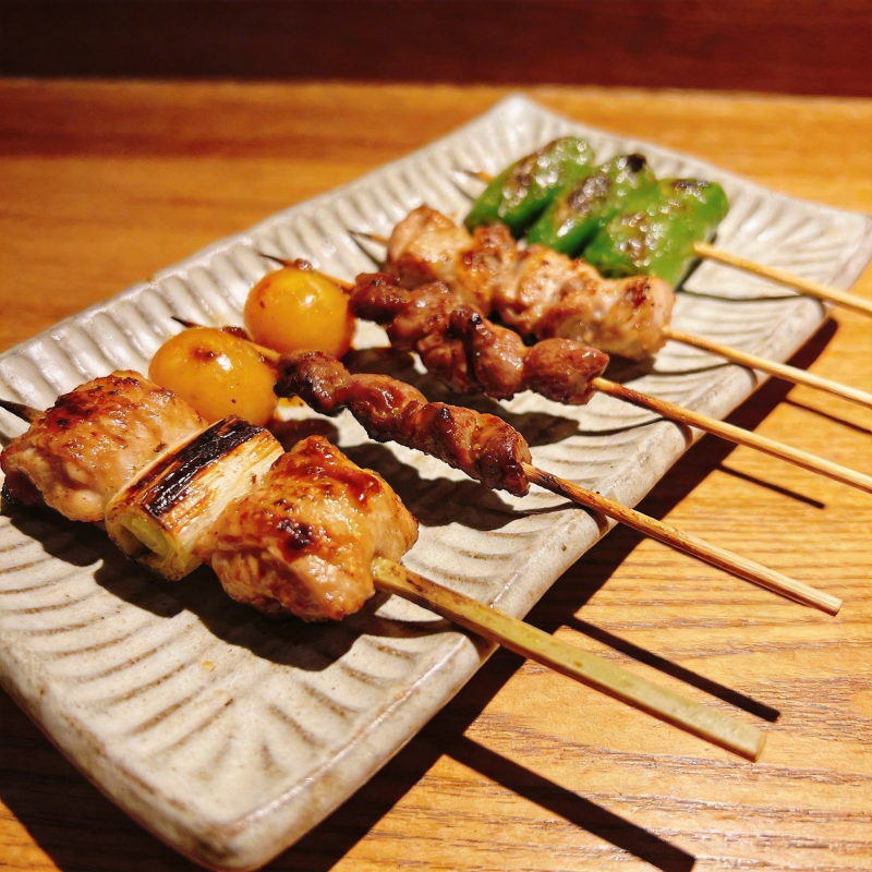 美味串烧拼盘图片