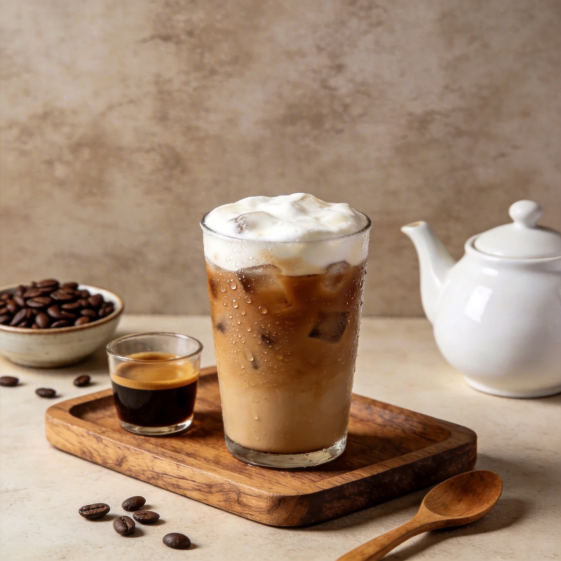 冰咖啡拿铁图片