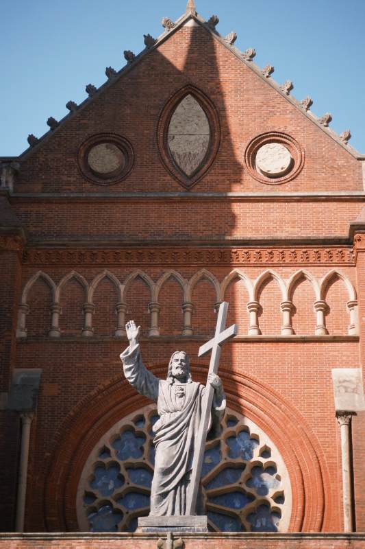 徐家汇天主教堂图片