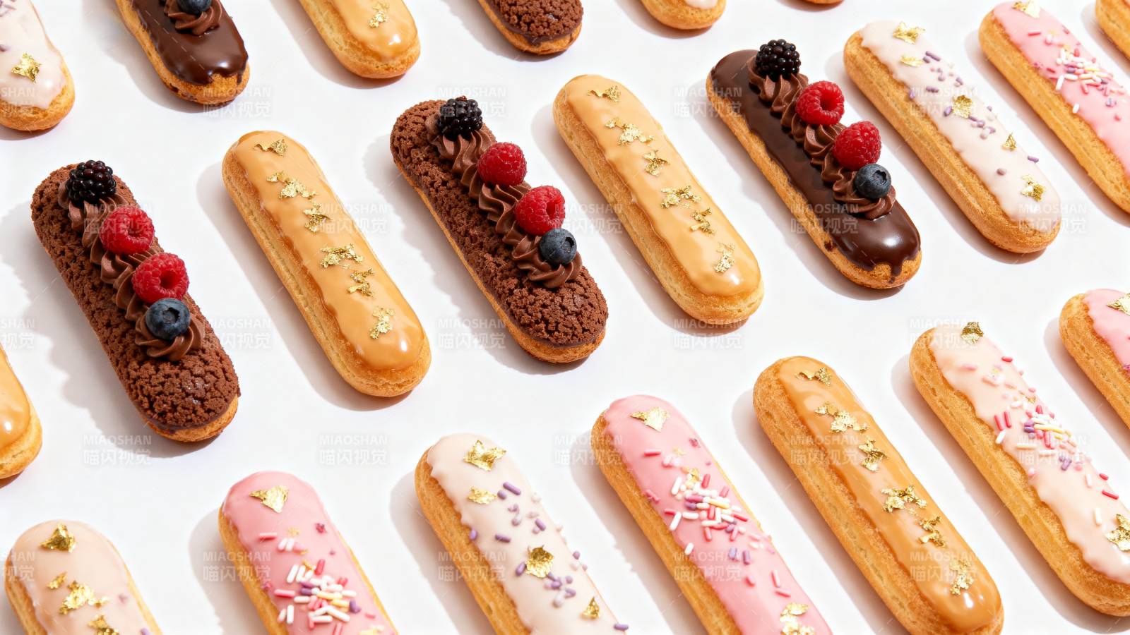 精致甜品拼盘图片