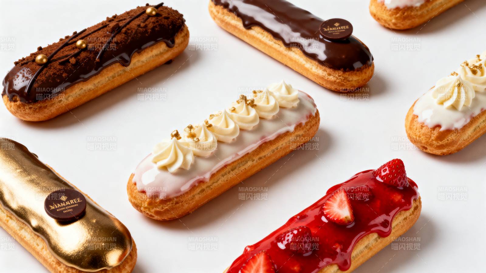 美味甜品泡芙图片