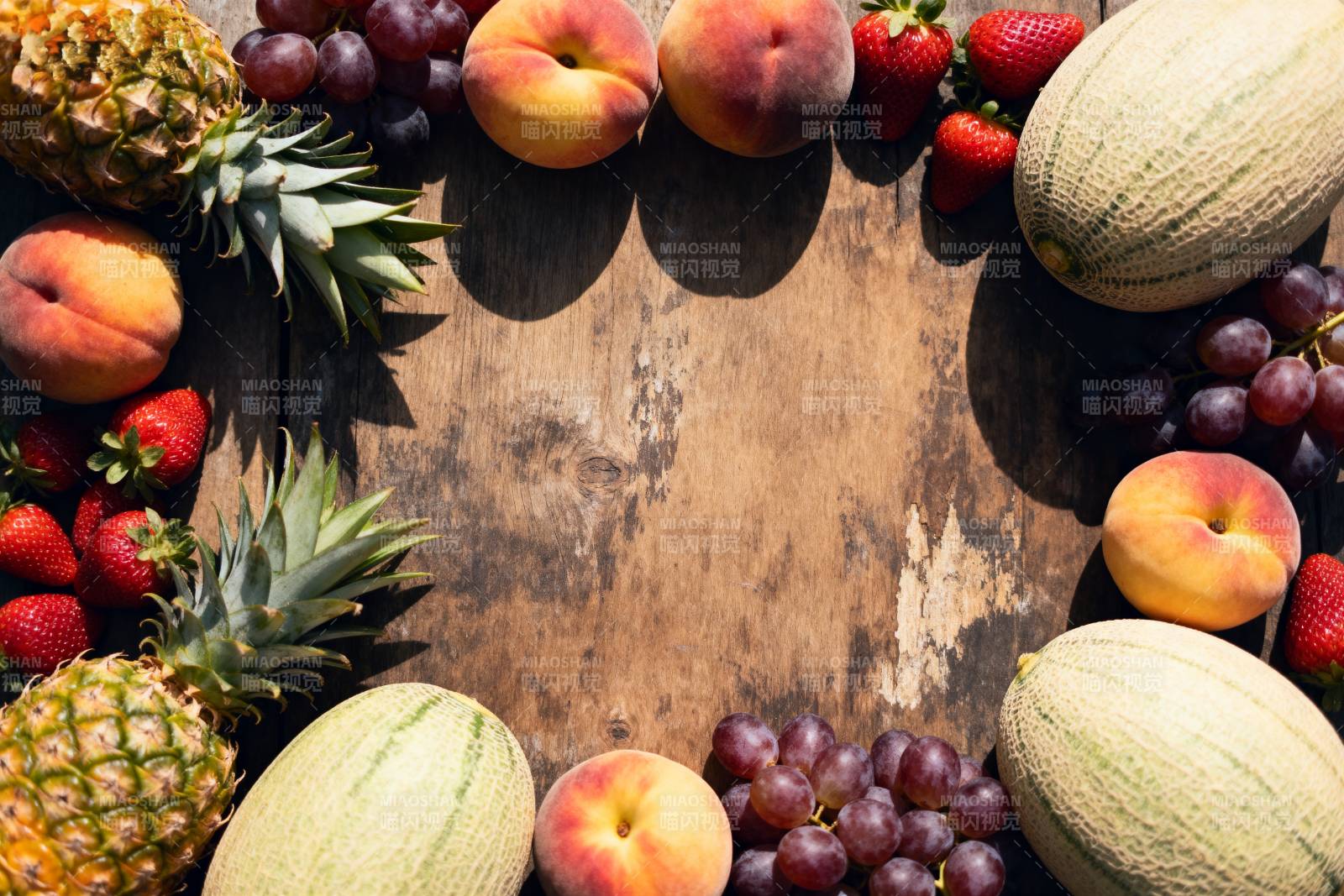 缤纷水果拼盘图片