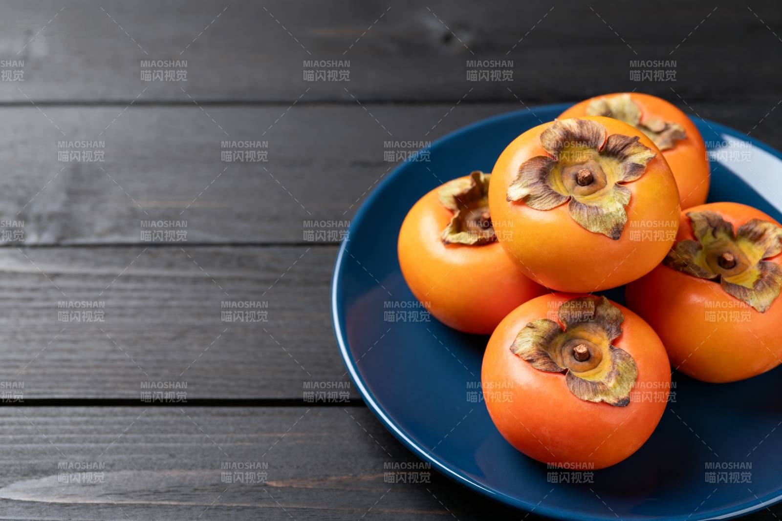 柿子静物图图片