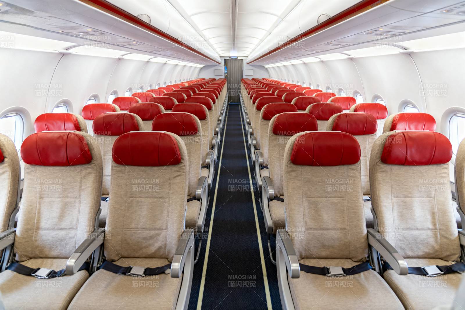 飞机客舱座椅排列图片