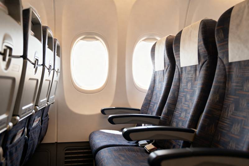 飞机客舱座椅图片
