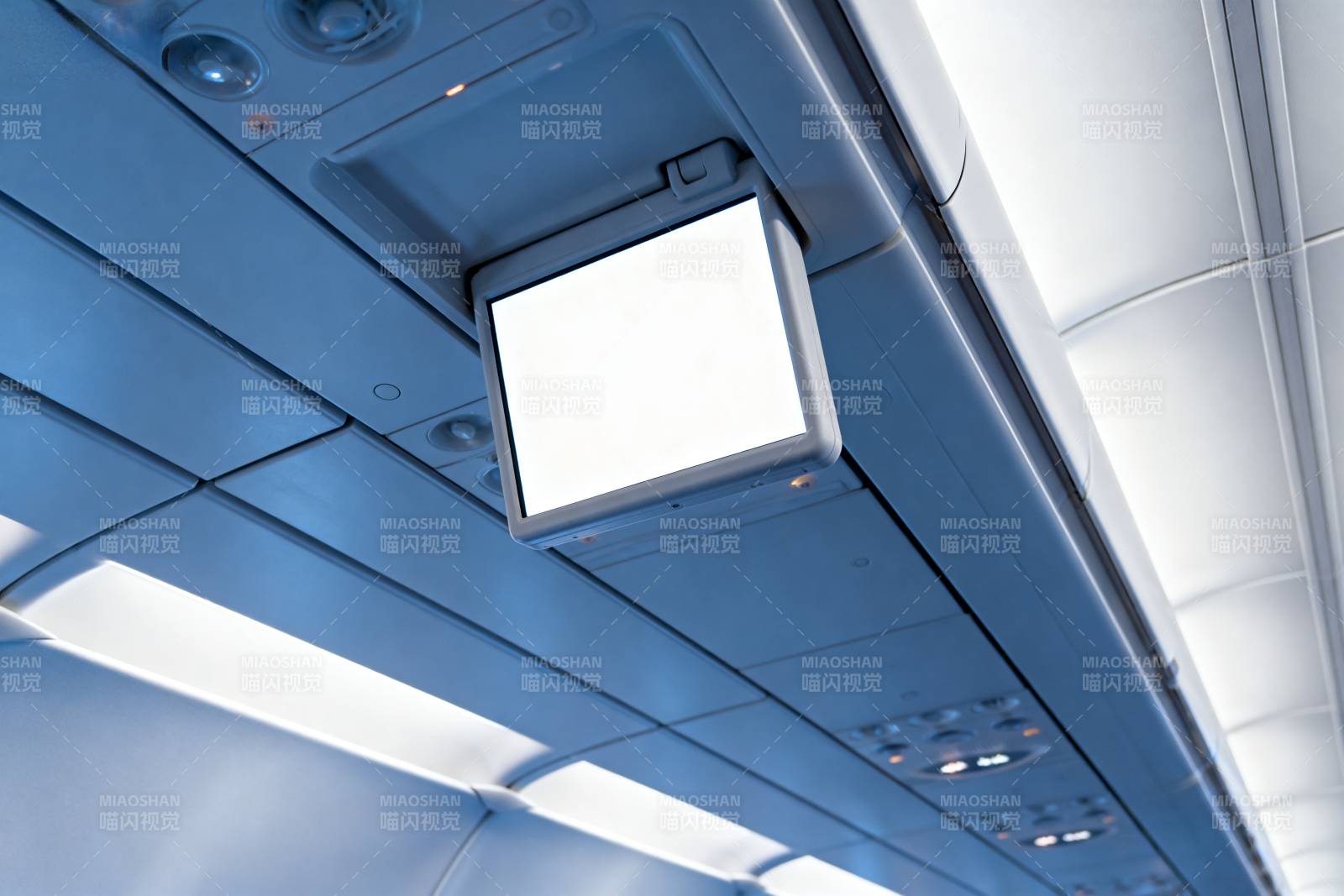 飞机客舱照明灯图片