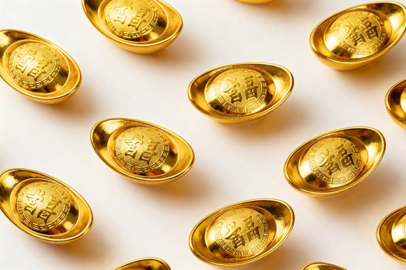 金元宝排列图图片