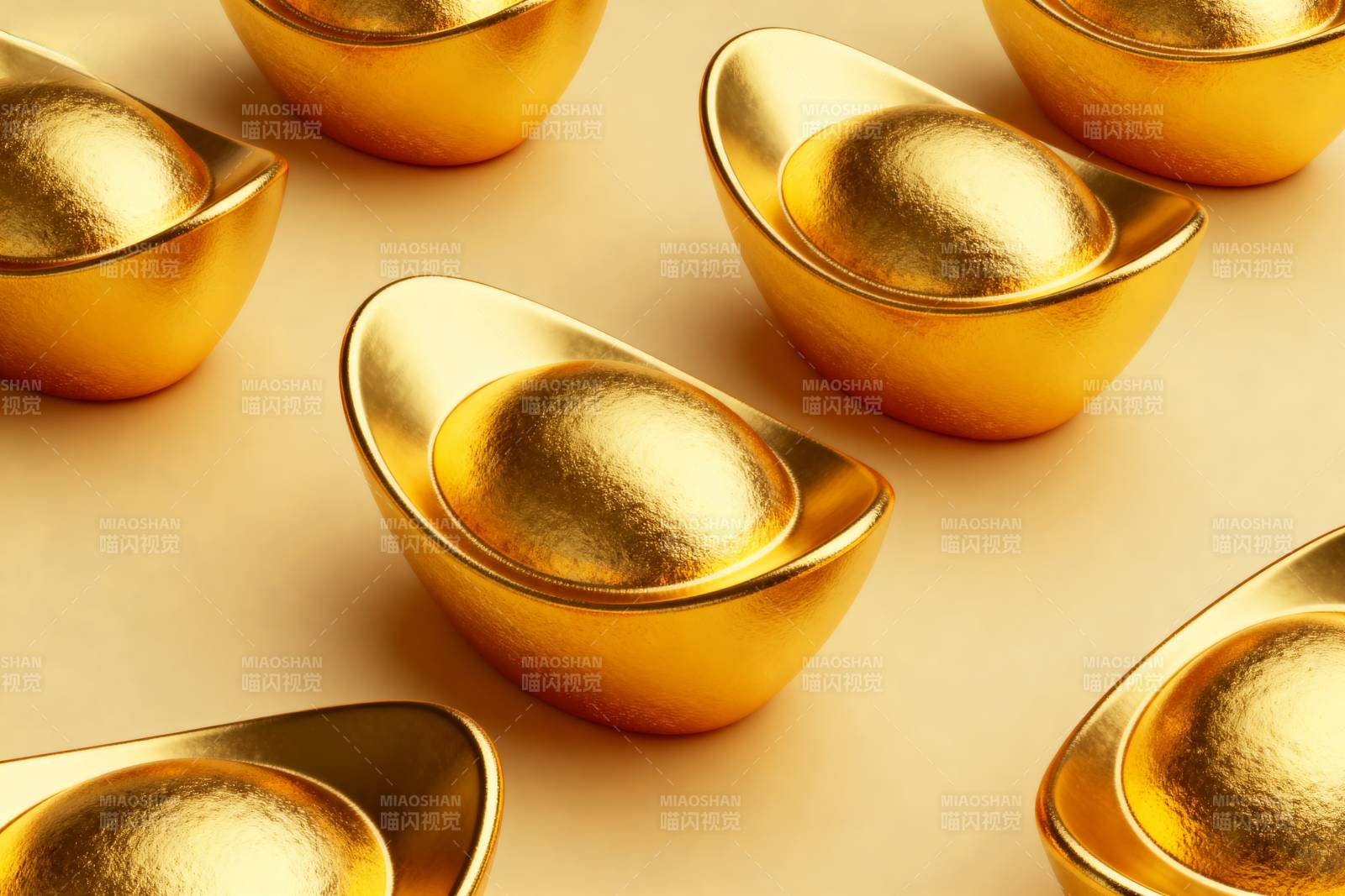 金元宝排列图图片