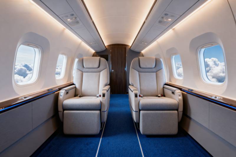 豪华客机头等舱图片