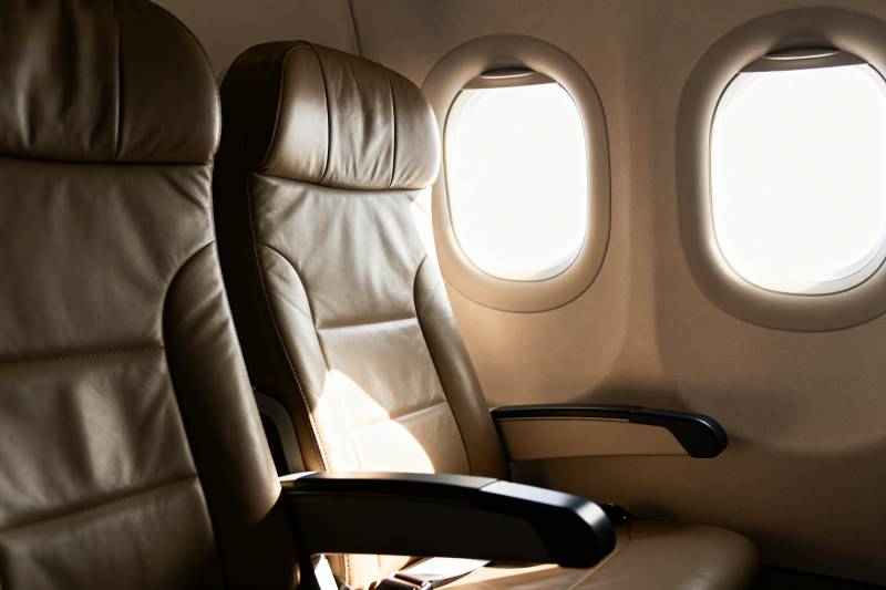 飞机客舱座椅图片