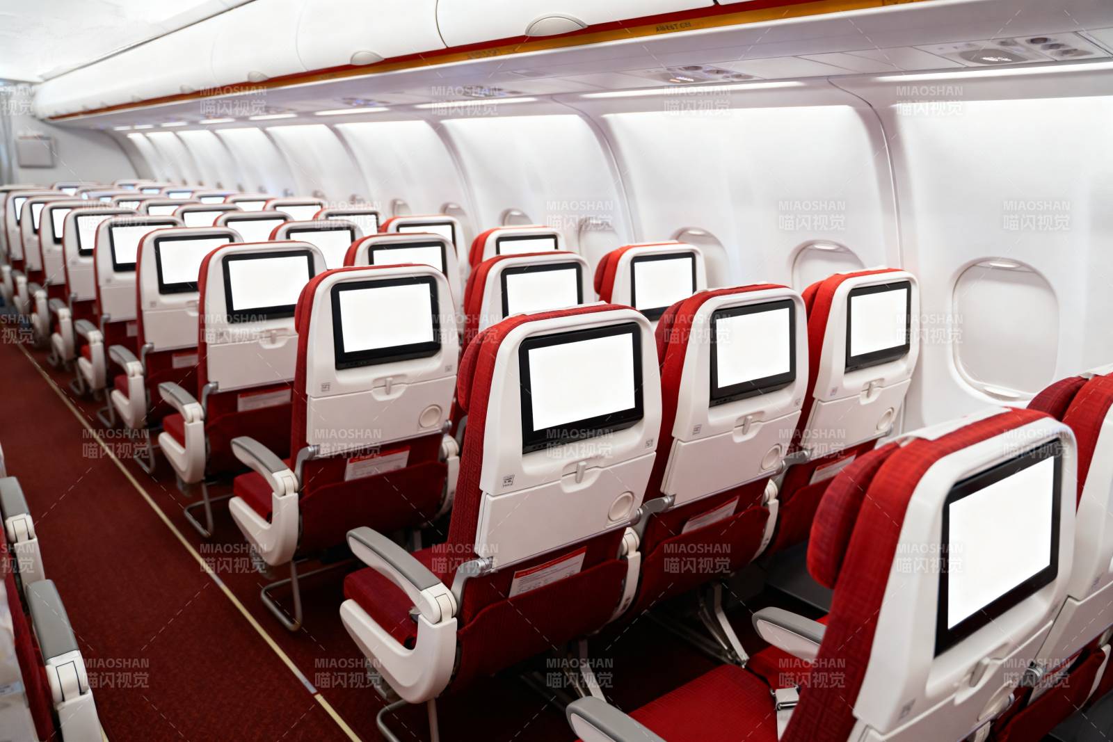 飞机客舱座椅图片