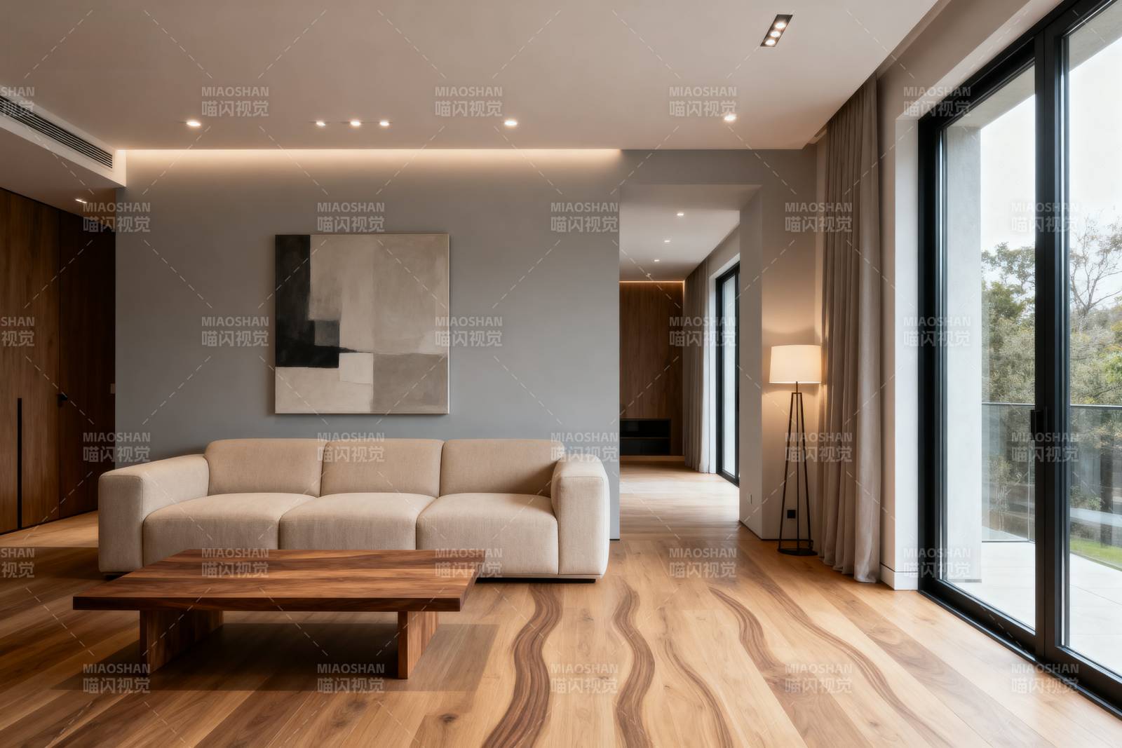 现代简约客厅设计图片