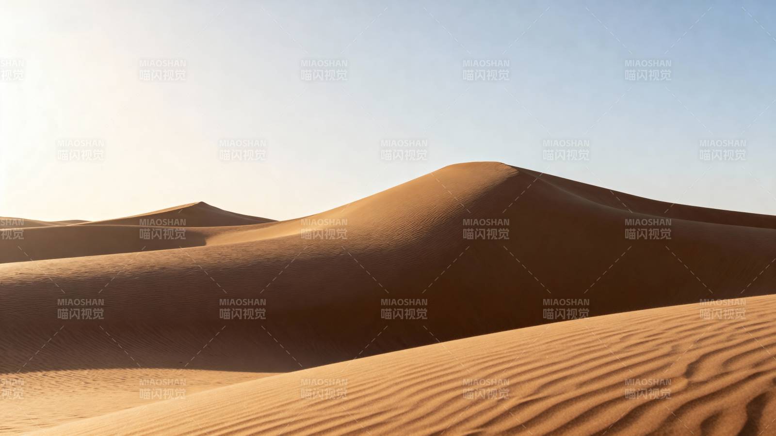 沙漠沙丘美景图片