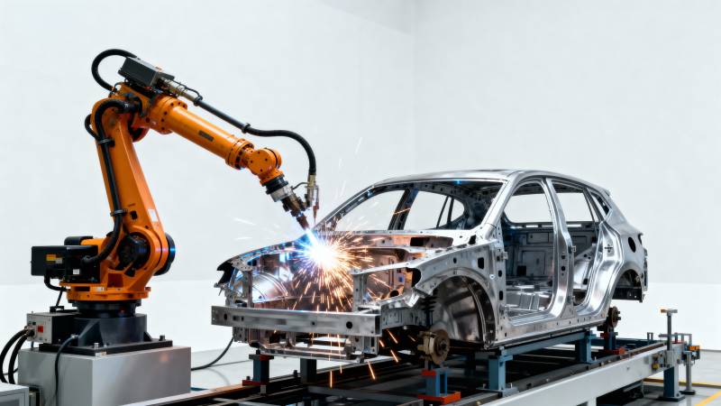智能焊接汽车制造图片