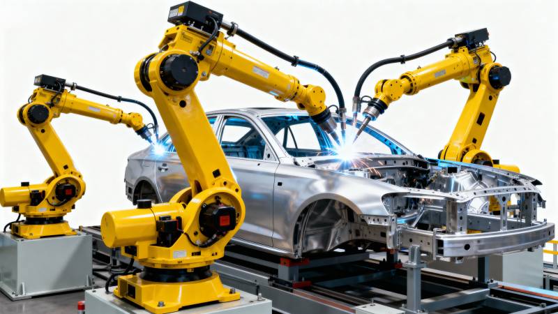 智能焊接机器人图片