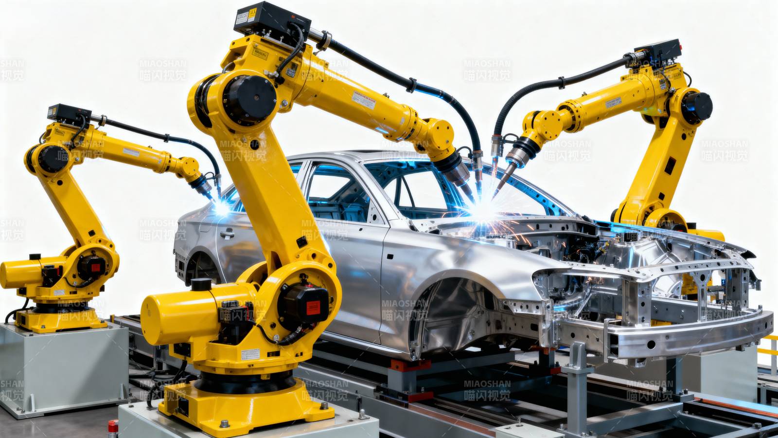 智能焊接机器人图片