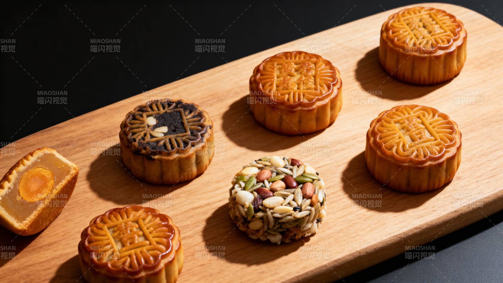 中秋月饼盛宴图片