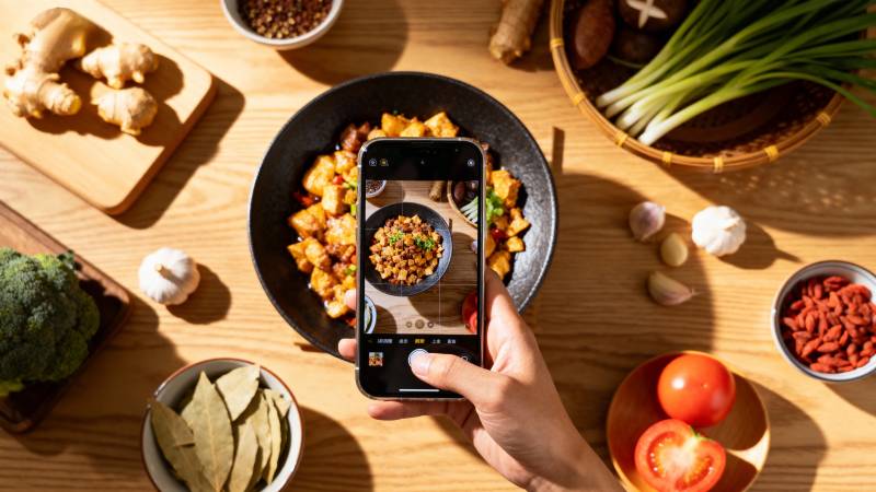 美食摄影瞬间图片