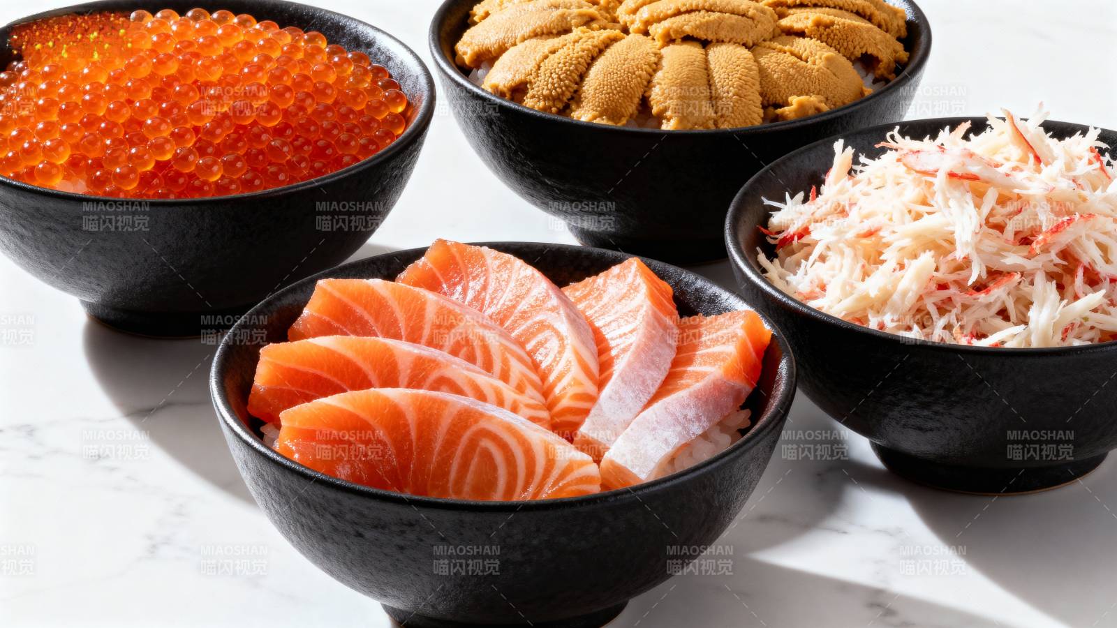 寿司食材拼盘图片