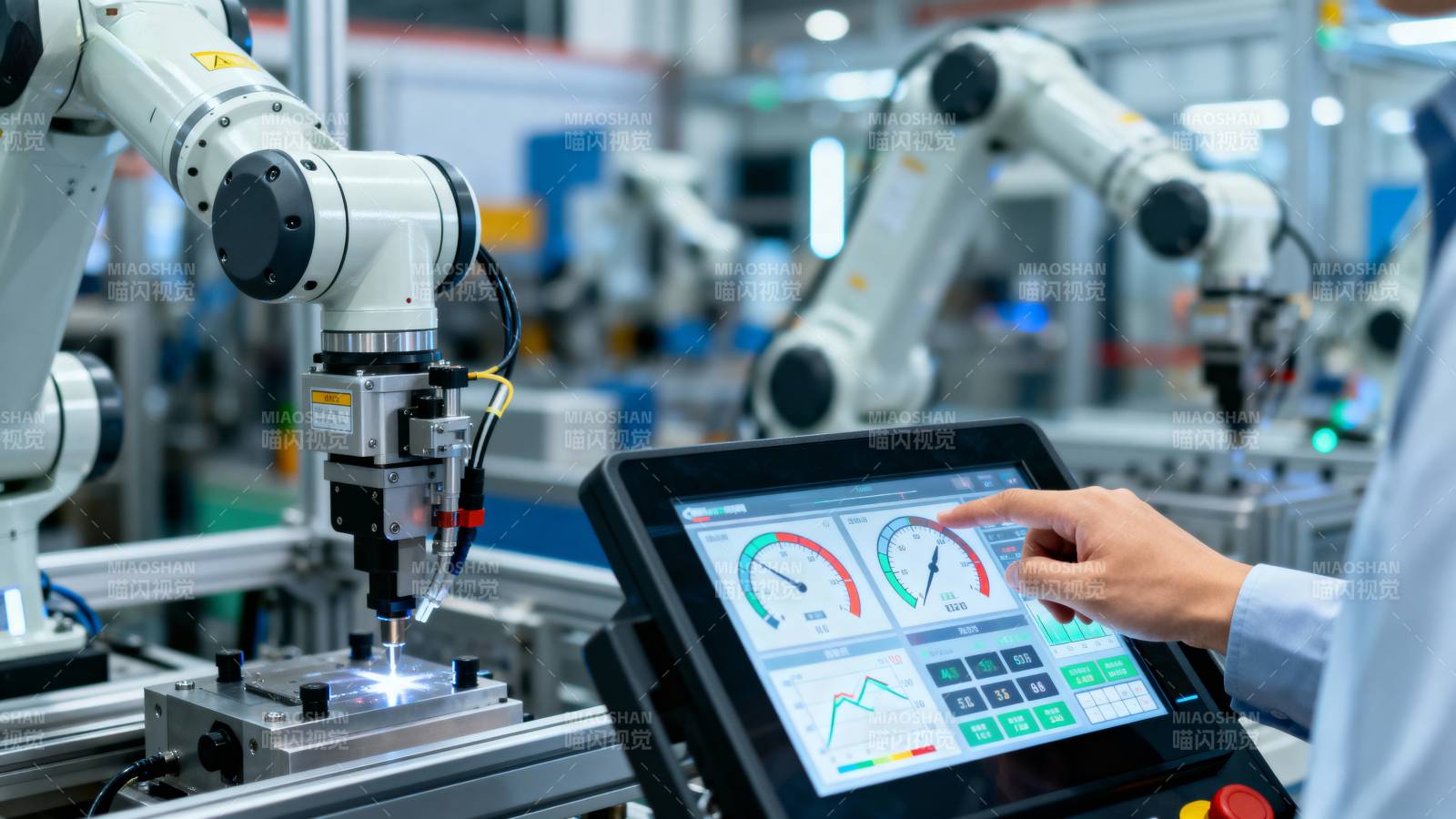 智能制造生产线图片